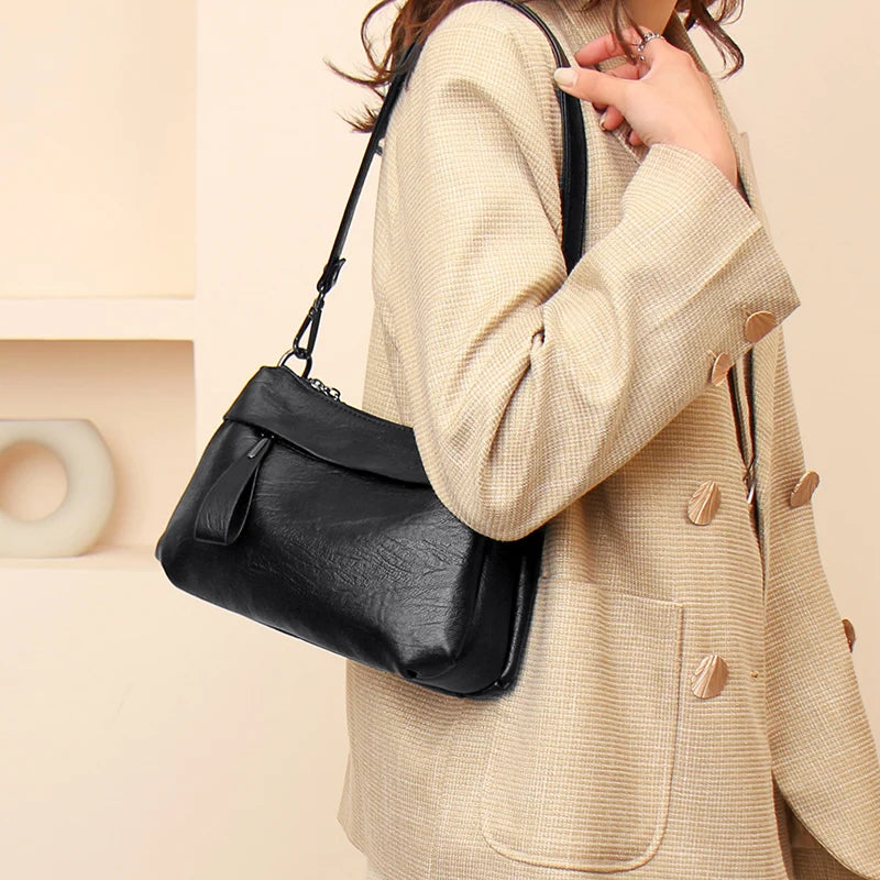 Crossbody Bag For Women Mini Messenger Flap Shoulder Bag