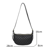 Leather Crossbody Bag Women Shoulder Handbag