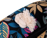 Leaves Shoulder Bags Cotton for Girls Large Size Beach Bags