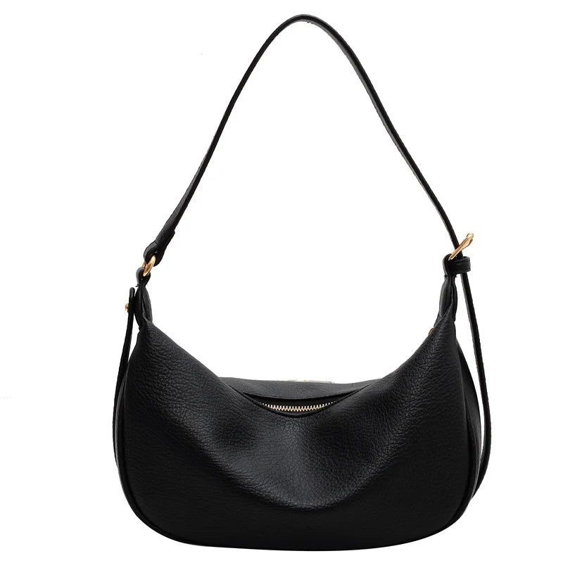 Women PU Leather Retro Shoulder Bags Stylish Handbags