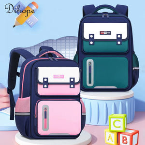 Kids Backpack Orthopedic School Bag Waterproof Primary Schoolbag