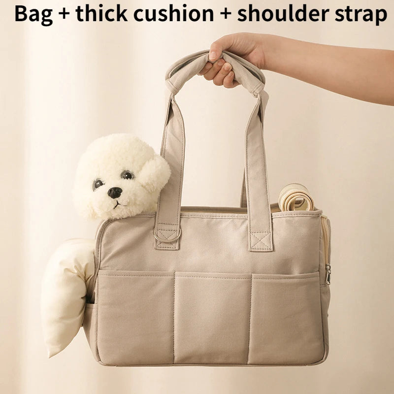 Korea Cat Dog Bag Tiny Pet Cotton Travel Bag
