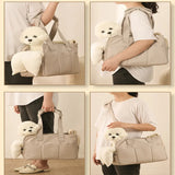 Korea Cat Dog Bag Tiny Pet Cotton Travel Bag