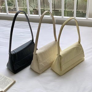 Niche Women's Shoulder Bag Soft Flip Underarm Bag
