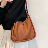 Ladies Casual Shoulder Bag Versatile Bucket Bag Messenger Bag