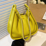 Ladies Casual Shoulder Bag Versatile Bucket Bag Messenger Bag