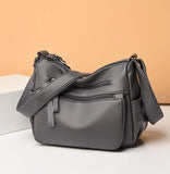 Fashionable Leather Handbag Large Capacity Crossbody Shoulder Bag