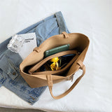 Lady Multifunction PU Leather Handbags Daily Space Capacity