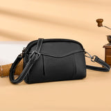 Lady Leather Crossbody Clutch Shoulder Bag Small Cellphone Handbag