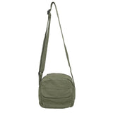 Large Capacity Canvas Shoulder Bag Soft Denim Fatchel