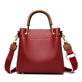 Large Capacity Women's Tote Bag Soft Pu Hangbags Shoulder Crossbody Purses