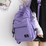 Large Capacity School Backpack for Women Waterproof Shoulder Bag