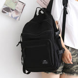 Large Capacity School Backpack for Women Waterproof Shoulder Bag
