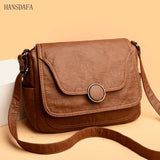 Large Capacity Shoulder Bags High Leather Messenger Tote Bag Handbags