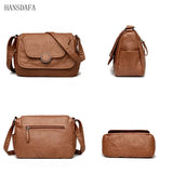 Large Capacity Shoulder Bags High Leather Messenger Tote Bag Handbags