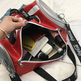 Large Capacity Fitness Bag Travel Bag Cylinder Fitness Bag Yoga Tote