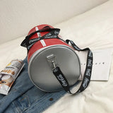 Large Capacity Fitness Bag Travel Bag Cylinder Fitness Bag Yoga Tote
