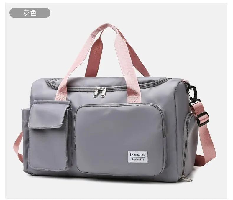 Large-capacity Gym Bag Dry Wet Separation Multi-purpose Yoga Bag