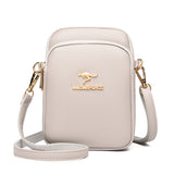 Leather Female Shell Bag Purses Handbags Crossbody Phone Bags for Women