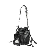 Leather Rivet Crossbody Bags for Women Handbags Shoulder Messenger Bags