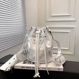 Leather Rivet Crossbody Bags for Women Handbags Shoulder Messenger Bags