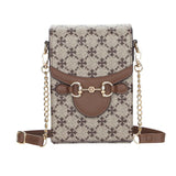 Vintage Crossbody Bag Women Shoulder Retro Phone Wallet Handbag PU Leather Purse