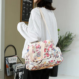 Nylon Shoulder Bag For Women Top-handle Messenger Bag