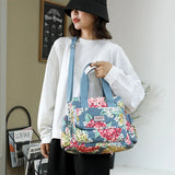 Nylon Shoulder Bag For Women Top-handle Messenger Bag