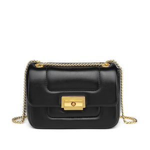 Chain Lock Women Shoulder Bags Small Crossbody Bag Female Handbag Purse