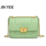 Chain Lock Women Shoulder Bags Small Crossbody Bag Female Handbag Purse
