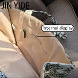 Embroidered Beach Shoulder Bag Canvas Tote Bag