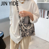 Embroidered Beach Shoulder Bag Canvas Tote Bag