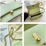 Women's Chain Shoulder Bag PU Leather Crossbody Purse