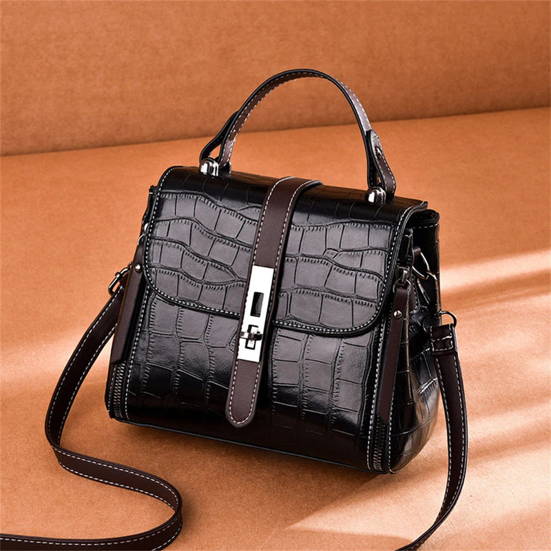 Women Crossbody Bag Leather Shoulder Handbag