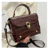 Mini Silver Stone Crossbody Bag for Women