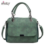 Matte Women Handbag Scrub Female Shoulder Bags Large Capacity PU Leather Lady