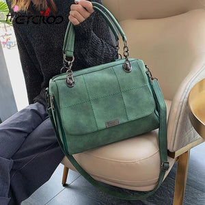 Matte Women Handbag Scrub Female Shoulder Bags Large Capacity PU Leather Lady