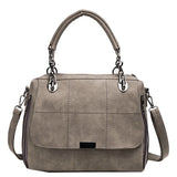 Matte Women Handbag Scrub Female Shoulder Bags Large Capacity PU Leather Lady