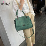 Matte Women Handbag Scrub Female Shoulder Bags Large Capacity PU Leather Lady