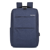 Men's Waterproof Business Laptop Backpack 16 Inch USB Charging Rucksack