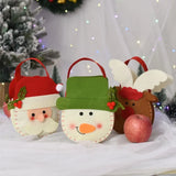 Mini Red Christmas Coin Purse with Keyrings