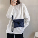 Small Crossbody Bag with Adjustable Straps and Big Pockets