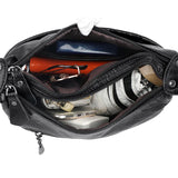 Women's PU Leather Business Handbag - Large Capacity Crossbody Bag
