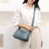 Women's PU Leather Business Handbag - Large Capacity Crossbody Bag