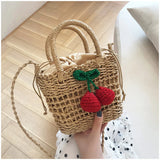 Straw Bag Summer Woven Women Shoulder Bag Fashionable & Versatile