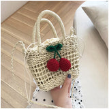 Straw Bag Summer Woven Women Shoulder Bag Fashionable & Versatile