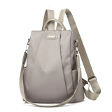 Women's Anti-theft Backpack Oxford Cloth School Bag