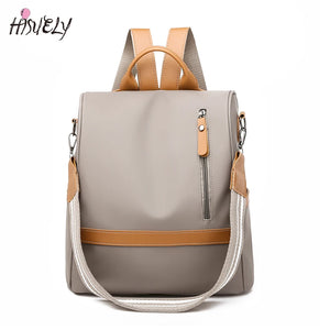 Anti-theft Women Backpacks Large Capacity Waterproof Bookbag