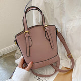 Arrival Bucket Bag for Women Handbags PU Leather Shoulder Crossbody Bag