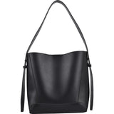 Large Capacity Bucket Bag Women PU Leather Handbag All-match Crossbody Shoulder